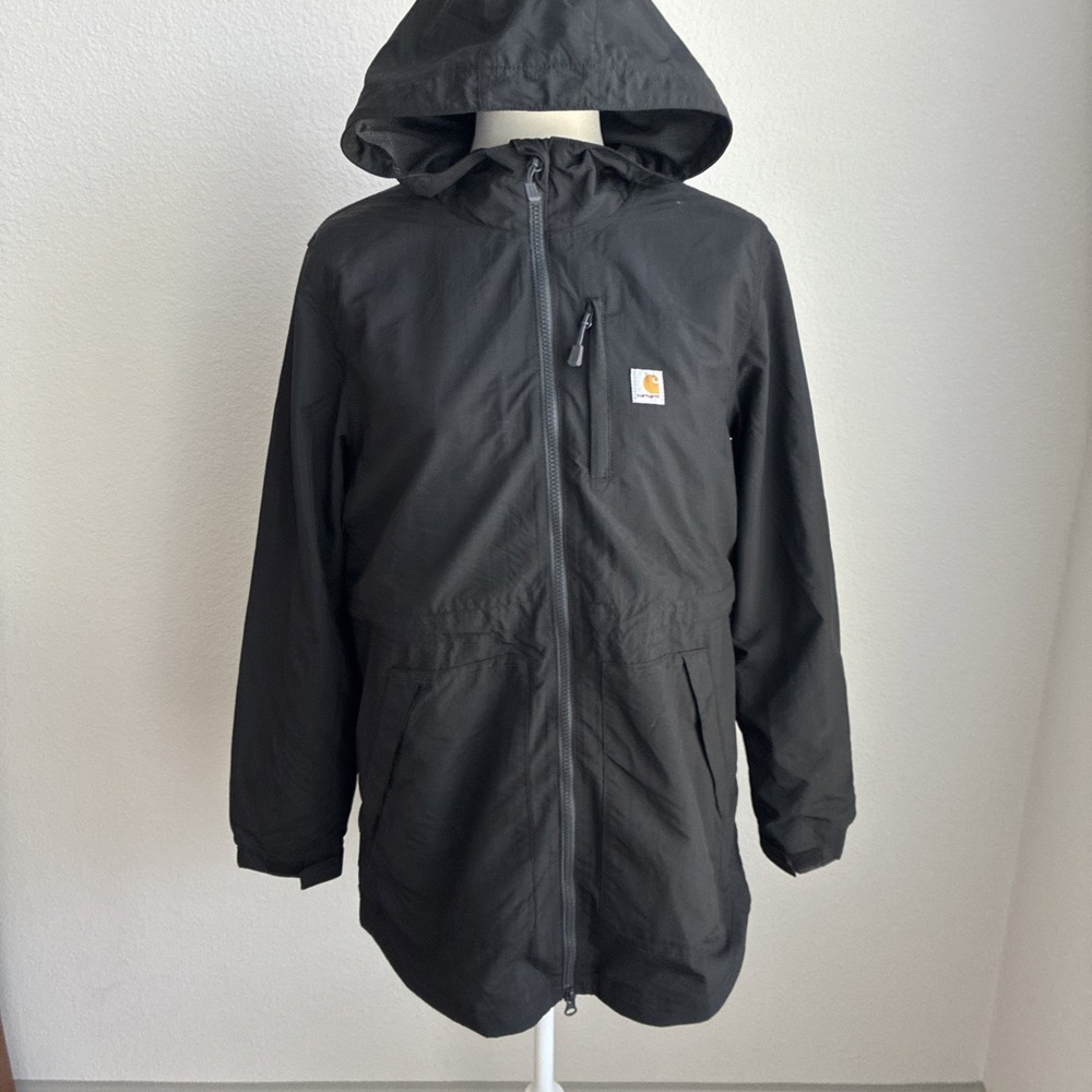 Carhartt Womens Rain Defender Relaxed Fit Lightweight Jacket Medium 8-10 OC4221